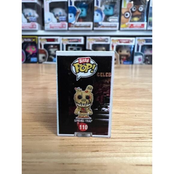 HYPER RARE CHASE BITTY Springtrap Five Nights Freddy's Funko Pop 110 5NAF Horror - Picture 2 of 6